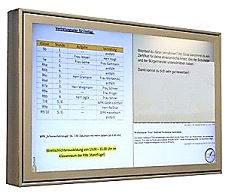 Digitaler Schaukasten